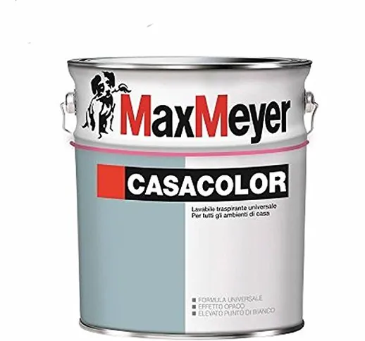 PITTURA MURALE CASACOLOR MAX MEYER LAVABILE TRASPIRANTE LT. 14 DIELLE EDILIZIA