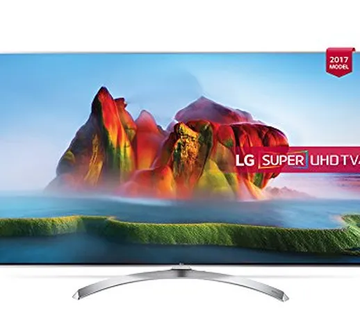 LG 49SJ810V TV 124,5 cm (49") 4K Ultra HD Smart TV Wi-Fi Argento, Bianco