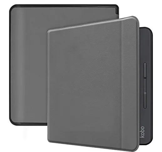 Custodia per Kobo Forma 8 Pollici Smart Cover con Funzione leggio e Auto Sleep/Wake Grigio...