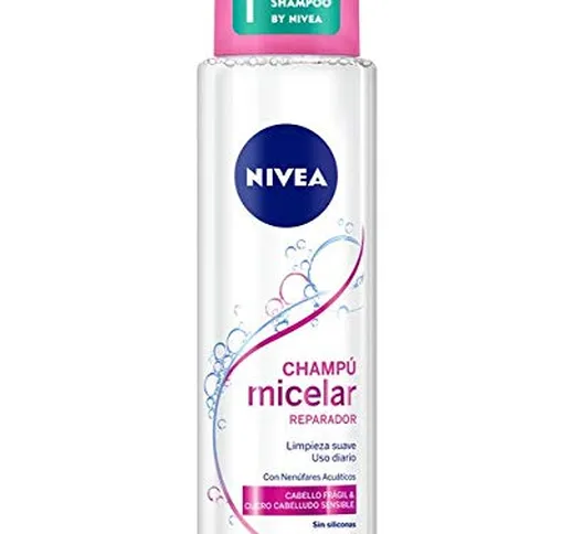 Nivea Shampoo Micellare reparador – 4 contenitori X 400 ml – Totale: 1600 ml