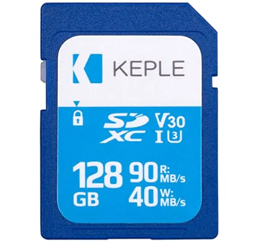 128GB SD Card Class 10 Scheda di Memoria Compatibile con Canon EOS M50, M100, M10, M6, M5,...