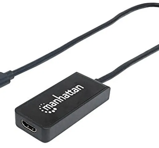 Manhattan Convertitore USB 3.0 ad HDMI Nero