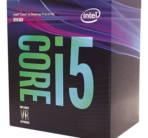 Processore Intel® Core™ i5-8500 Desktop 6 Core fino a 4,1 GHz Turbo LGA1151 serie 300 65 W...