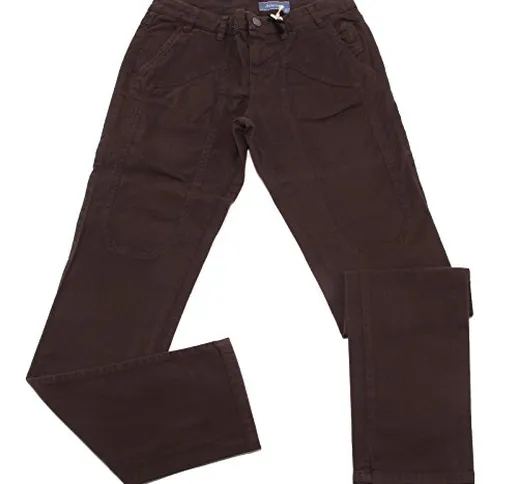 JECKERSON 8288U Pantalone Bimbo Marrone Brown Trouser Pant Boy [29 (14 Years)]
