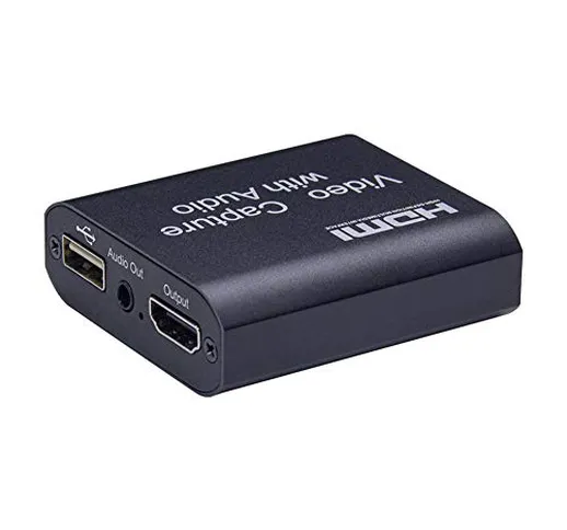 wonderday Scheda di Acquisizione Video USB3.0 Scheda di Acquisizione USB ， Videoregistrat...