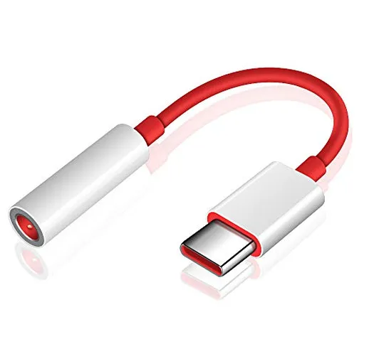 ACOCOBUY Adattatore USB C Jack 3.5 OnePlus 7 Pro Adattatore Tipo C Jack 3,5mm P30 Pro Adat...