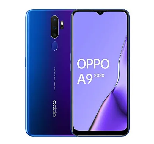 Oppo A9 (2020) - Smartphone 128GB, 4GB RAM, Dual Sim, Space Purple