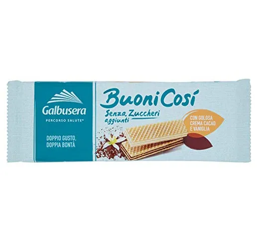 Galbusera - Wafercosi' Senza Zucchero Vaniglia Cacao Gr.175