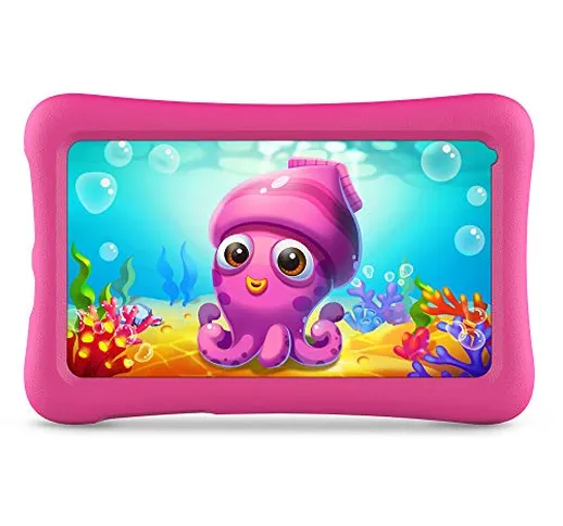 VANKYO Z1 Tablet per Bambini 7 Pollici 32GB ROM, Android 10 IPS HD Display WiFi Bluetooth...