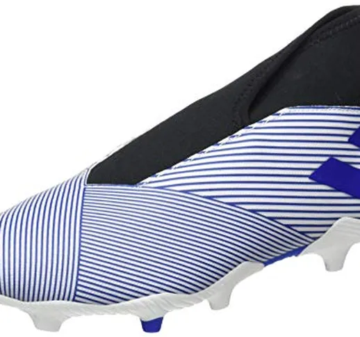 adidas Nemeziz 19.3 Ll Fg, Scarpe da Calcio da Uomo, Blu (Ftwr White/Team Royal Blue/Core...