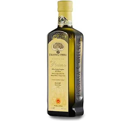 Olio extravergine di oliva Monti Iblei "Primo" - Frantoi Cutrera - Sicilia - Bottiglia di...