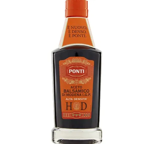 Ponti Aceto Balsamico di Modena I.G.P. Hd, Aceto Balsamico di Modena I.G.P. ad Alta Densit...