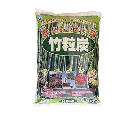 Carbone di bambù 5/8 mm (5 lt), sterilizzante naturale radicale per piante di bonsai