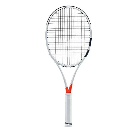 Babolat Pure Strike Vs Strung, Racchetta Unisex – Adulto, Bianco, 3