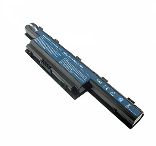 MTXtec - Batteria agli ioni di litio, per PC portatili "Acer TravelMate 5744Z", 4.400 mAh,...