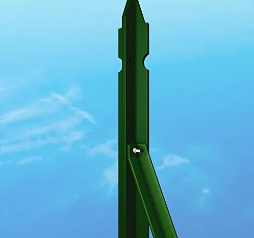 Saetta di tensione per Recinzioni altezza 150 cm in Acciaio Plasticato Verde