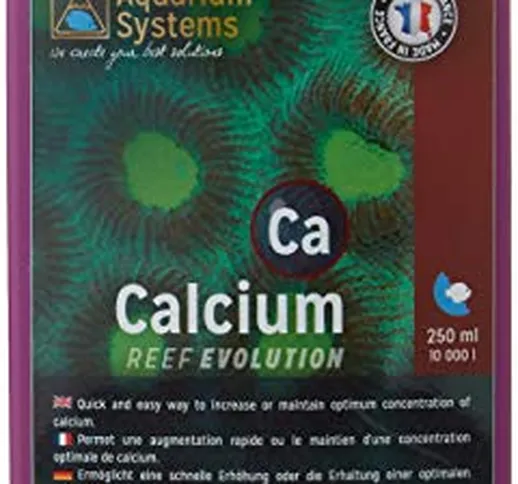 Acquario Systems 3010000 acquari Reef Evolution Calcio cloruro, 250 ML