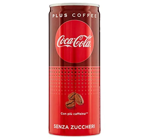 COCA-COLA ZERO Plus Coffee 250 ml in lattina