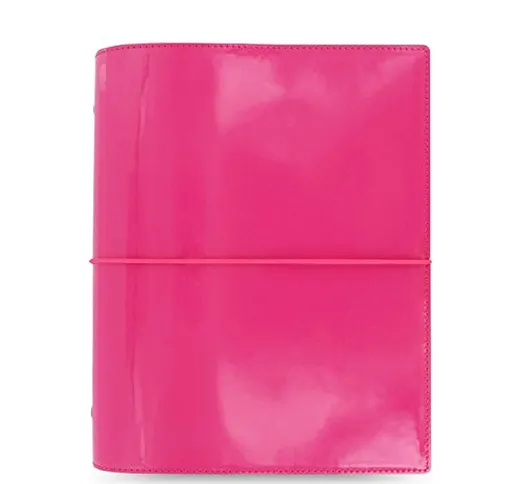 Filofax - Domino Agenda organiser compatta, formato A5, colore: rosa, 2020