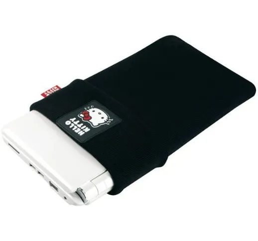 Vivanco Hello Kitty borsa per notebook 25,4 cm (10") Custodia a tasca Nero
