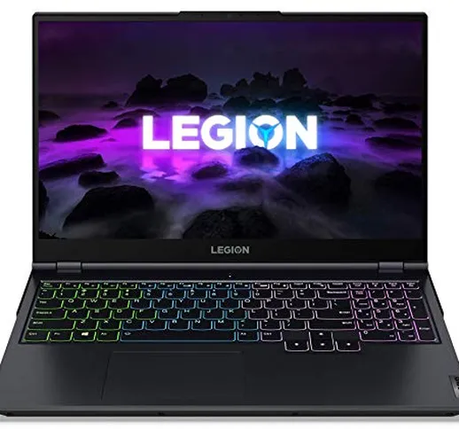 Lenovo Legion 5 Notebook Gaming - Display 15.6" FullHD 144Hz (Processore AMD Ryzen 7 4800H...