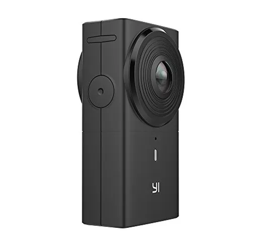 YI YI-360VR - Telecamera VR 360 gradi, Wi-Fi, colore: Nero