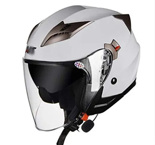 TKYZYY Bluetooth Integrato Modulare Moto Casco Full Face Crash Caschi Motorcycle Hemlets E...
