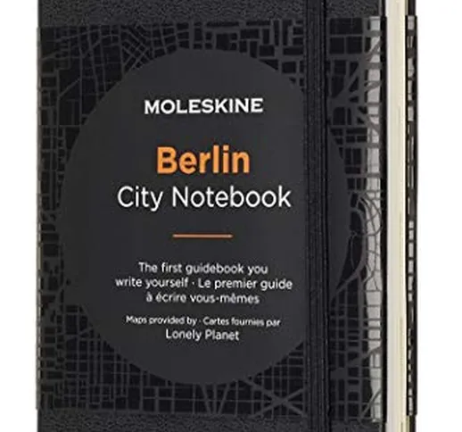 Moleskine City Notebooks Berlino con Pagina Bianca e Righe, Taccuino con Copertina Rigida,...