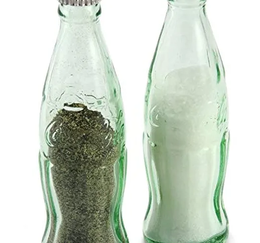 Coca-Cola-Mini bottiglie in vetro coppia sale e pepe