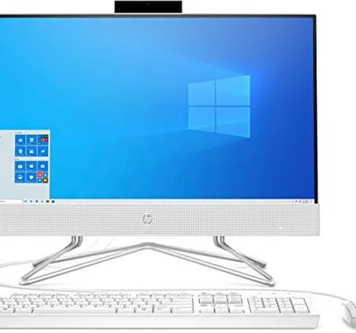 HP, computer All-in-One PC 22-df0001ng, 21,5 pollici, Full HD