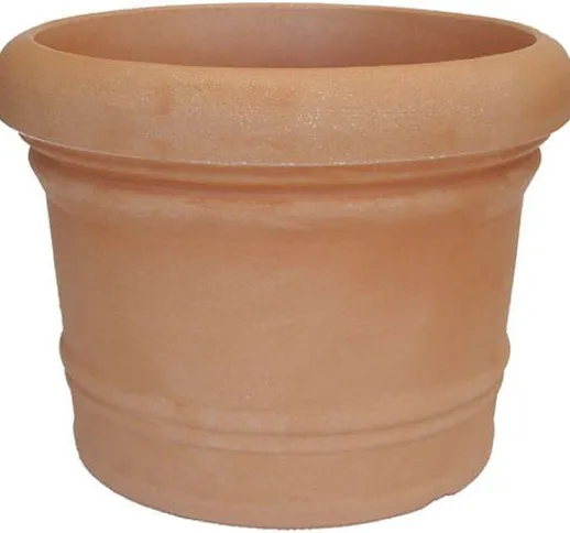 PP Venice - Set di 2 vasi per piante in terracotta, diametro: 70 cm