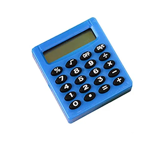 PXNH Mini tasca portatile a 8 cifre calcolatrice elettronica Materiale scolastico per stud...