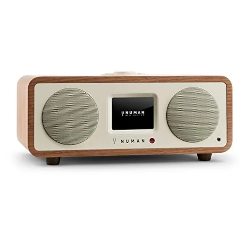 NUMAN One 2.1 - Design Web radio, Internet Radio, Sintonizzatore DAB/DAB+ e Ricettore OUC,...