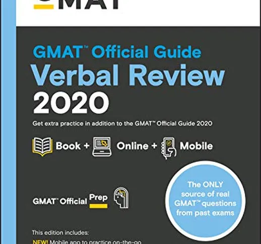 GMAT Official Guide Verbal Review 2020: Book + Online Question Bank