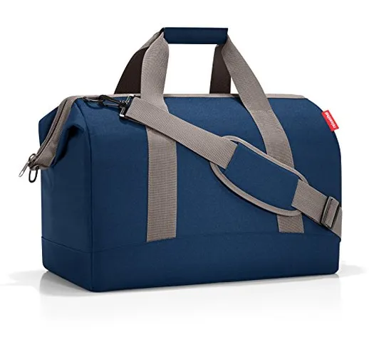 Reisenthel, borsa da viaggio versatile, taglia M, 40 cm, 18 l, di colore blu scuro