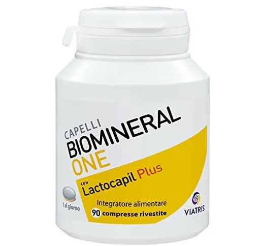 Biomineral One Con Lactocapil Plus Integratore Alimentare Anticaduta Capelli 90 Compresse