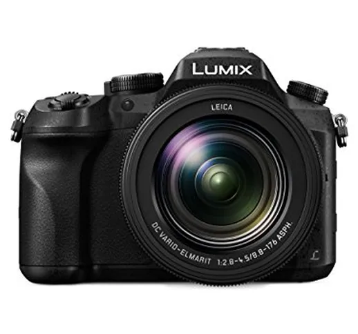 Panasonic Lumix DMC-FZ2000EG Fotocamera Digitale Bridge, 20.1 MP, Display 7.5cm, Obiettivo...