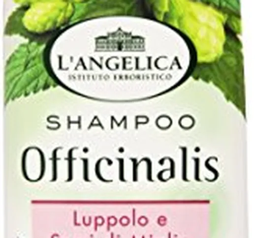 L'Angelica - Shampoo Fortificante Uso Frequente, Luppolo E Semi Di Miglio - 250 Ml