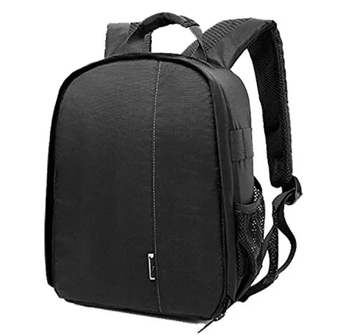 Followsun Compatto Zaino per Fotocamera Borsa per Nikon Canon Sony Reflex DSLR e Obiettivo...