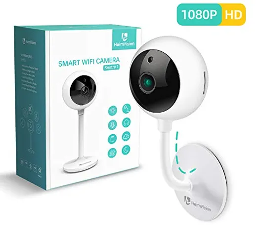 1080P Videosorveglianza Wifi Interno HeimVision Baby Monitor, Telecamera Sicurezza con Vis...