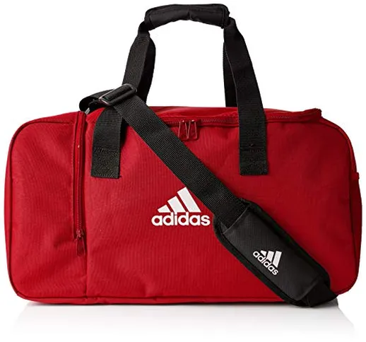 adidas TIRO DU S, Borsa Da Palestra, Unisex – Adulto, Rosso (Red/White), Tagia Unica