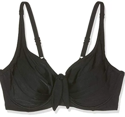 Pour Moi? Azure Underwired Lined Non Padded Top Reggiseno Bikini, Nero (Black Black), 5G (...