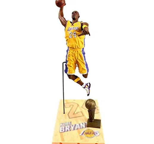 Olaffi Action Figure 22 Centimetri NBA Serie 24 di Kobe Bryant dei Los Angeles Lakers in E...