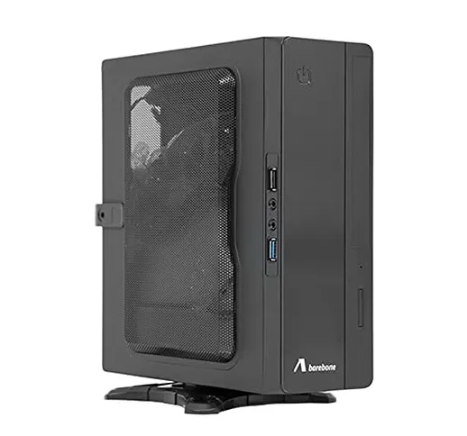 ADJ S101 Case Mini ITX con Alimentatore PSU 250W, PC Desktop Computer Office Mini Con Atta...