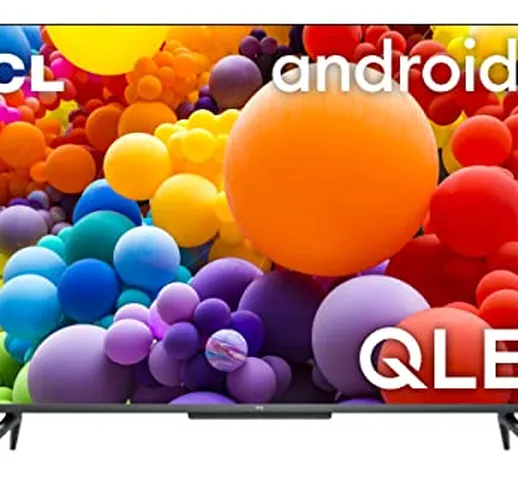 TCL 50C721, Smart Android TV 50 Pollici. QLED TV, 4K Ultra HD con Audio Onkyo
