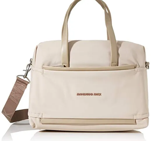 Mandarina Duck Daphne, Borsa a tracolla Donna, Beige (Irish Cream), 1x1x1 cm (W x H x L)