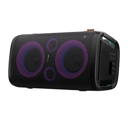 Hisense Party Rocker One, l'altoparlante Bluetooth con una potenza da 300W, woofer integra...