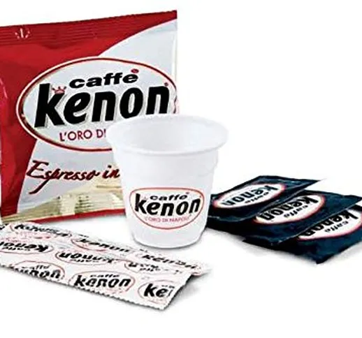 150 Cialde Caffè Kenon Espresso con Kit Accessori Kenon