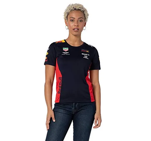Red Bull Racing Official Teamline T Shirt, Donna Small - Abbigliamento Ufficiale