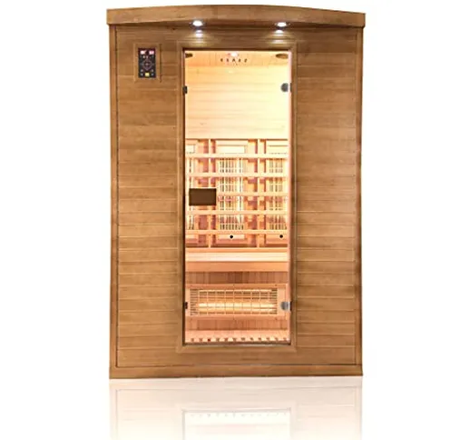 France Sauna - SN-SPECTRA03R - Sauna Infrarossi Spectra - Tecnologia Dual Healthy - Audio...